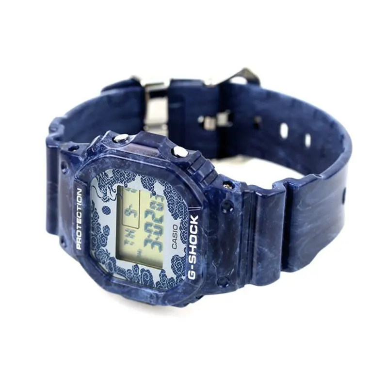 Casio G-Shock Special Color X Blue & White Men's Watch- DW-5600BWP-2